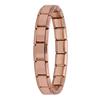 Hapiship New Women's Jewelry 9mm Width Itanlian Elastic Charm Bracelet Fashion Stainless Steel Bangle ST-