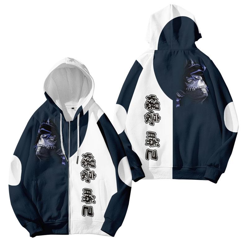 

My Hero Academia Женские и мужские куртки с принтом Пальто с капюшоном Повседневные толстовки на молнии Мужской спортивный костюм Модная куртка Мужская одежда Верхняя одежда