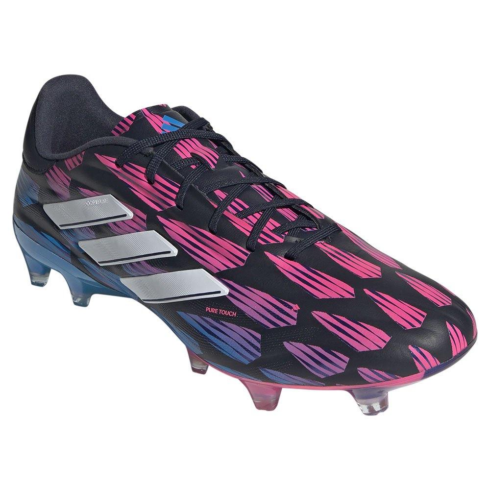 Adidas copa pure 2 elite fg soccer shoes Black/Pink/Blue