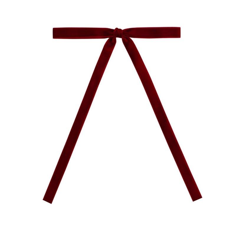 

24 шт. Оксамитова стрічка-бант Прикраса для різдвяної ялинки Святкові прикраси 24pcs