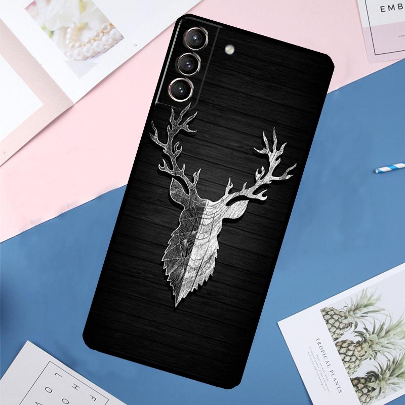 Deer Case For Samsung Galaxy S24 Ultra S20 S21 S22 S23 S25 Ultra S9 S10 Plus S25 FE Back Cover