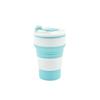 Folding Silicone Water & Coffee Cup, 350ml/500ml, Heat Resistant & Portable for Travel