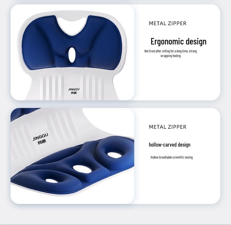 Ergonomic Lumbar Support Cushion for Office, Car, and Posture Correction