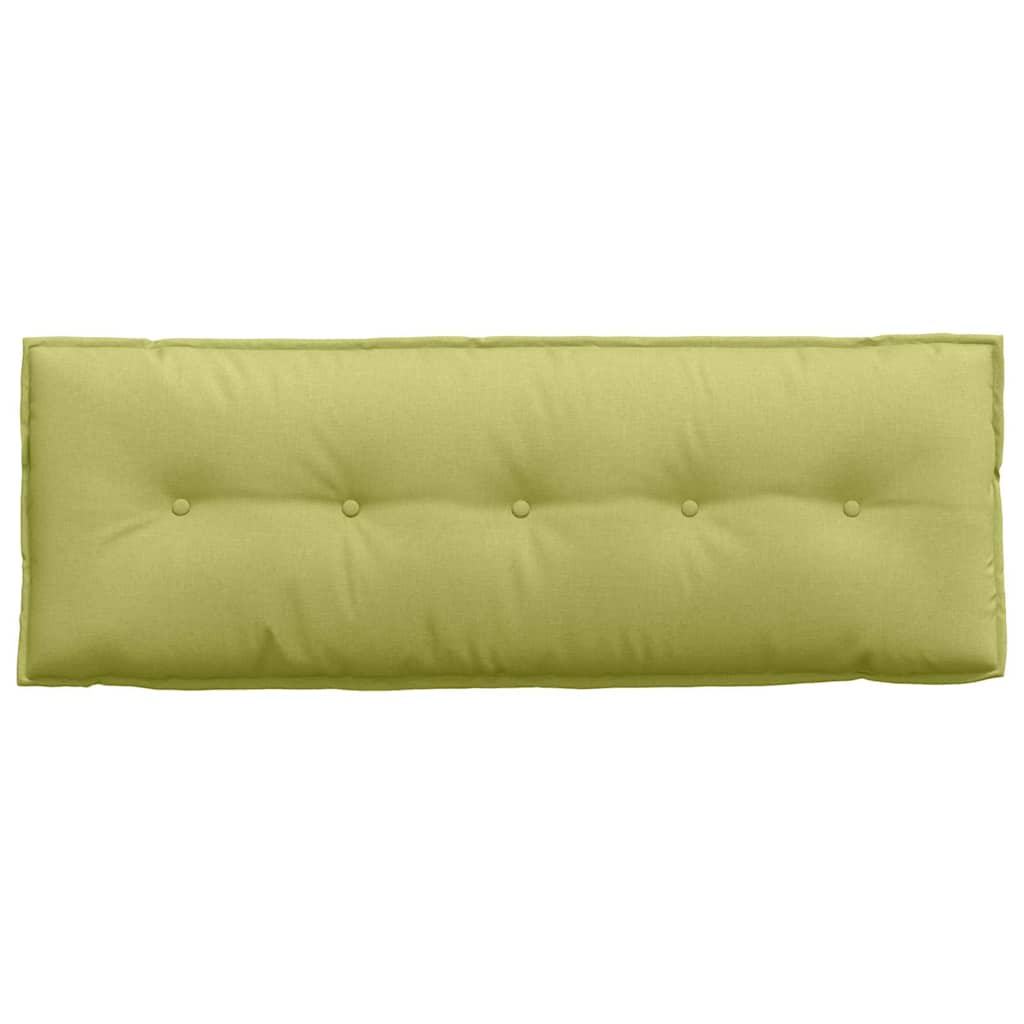 Back Cushion Light Green 140 x 19 x 50 cm Fabric