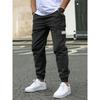 Herren lässige Skinny Cargo-Hose, Herren Outdoor-Sport 9-Zoll-Hose
