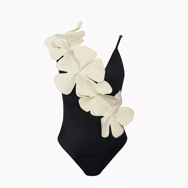 Women's Sexy One-Piece With Printed Swimsuit Long Skirt Set