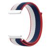 22mm 20mm Nylon-Schlaufenarmband für Amazfit Helio/Bip 6/Active 2/Balance 2 Armband im Flaggenstil für Amazfit GTR 4/GTS 4 mini