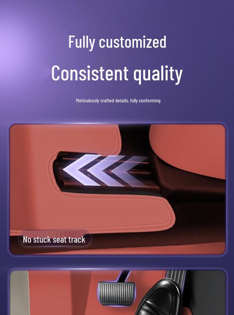 Eco-Friendly Waterproof & Dustproof Floor Mats for ARCFOX T5 - Double-Layer Car Interior Accessories