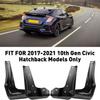 Fit 2017- Gen 10th Civic Mud Guards Splash Hatchback Flap Fit Car Accessorie