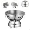 Shabu Pot Camping Cooker Stew Cookware Sturdy Portable Buffet Pots for Family