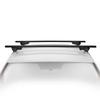 Carmate XS450BK Aero Base Roof Rack for Flush Through Increased Loading Width with Through Bar Type Rails, Type,