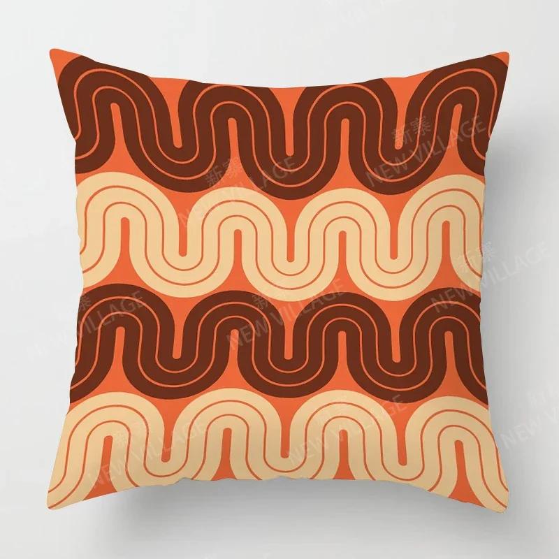 

Скандинавский осенний домашний декор осенняя наволочка для диванной подушки современный x x x x геометрия 66x66cm