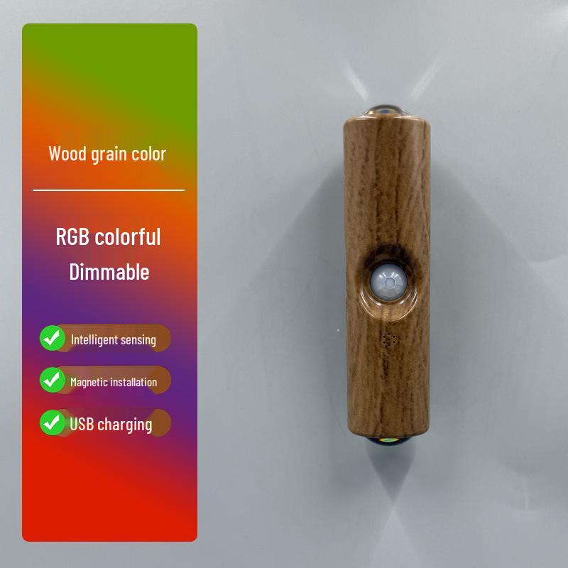 Rechargeable Magnetic Cat-Eye Motion Sensor Night Light