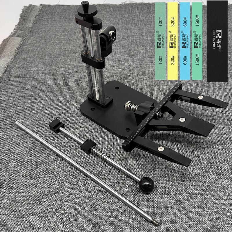 Professional Fixed-angle Knife Sharpener, Diamond Whetstone Set, Accurately Adjusts The Sharpening Angle, 360°Rotating Knife