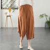 Pants Summer Women Plus Size Loose Pajama Pants Versatile Casua Linen Cotton Pants