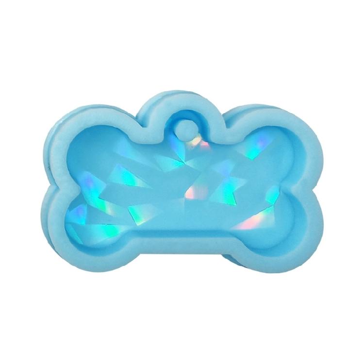 Jewelry Casting Mold,Silicone Pendant Resin Mold with Hole for DIY Keychain