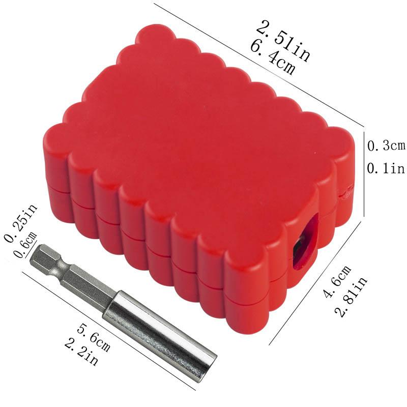 33 In 1 Hollow Screwdriver Set with Extension Rod Magnetic Phillips Torx Screw Driver Bits Hand Repair Tool for Small Space DIY