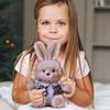 Dressed-up Bunny Plush Toy For Kids, Machine Stuffed Doll, Leisure