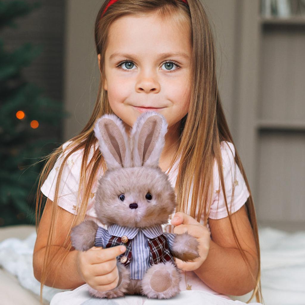 Dressed-up Bunny Plush Toy For Kids, Machine Stuffed Doll, Leisure