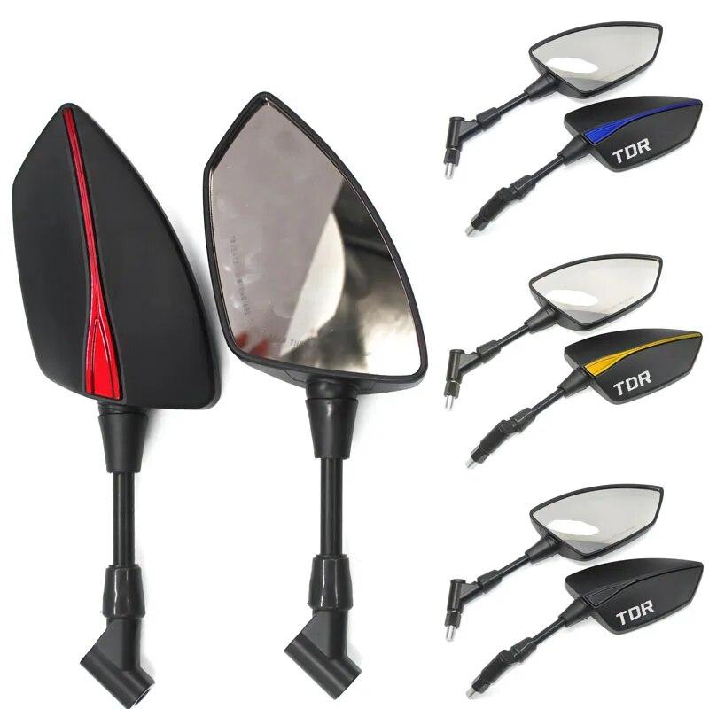 

Для YAMAHA TDR125 TDR240 TDR250 TDR 125 240 250 боковое зеркало мотоцикла, зеркала заднего вида