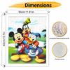 Disney Міккі Гуфі Дональд цифрова олійна картина DIY ручна розмальовка прикраса дому подарунок настінне мистецтво
