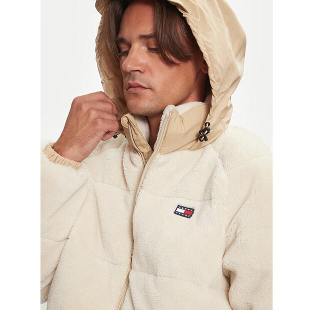 Пуховик Tommy Jeans DM0DM19638 бежевый Regular Fit