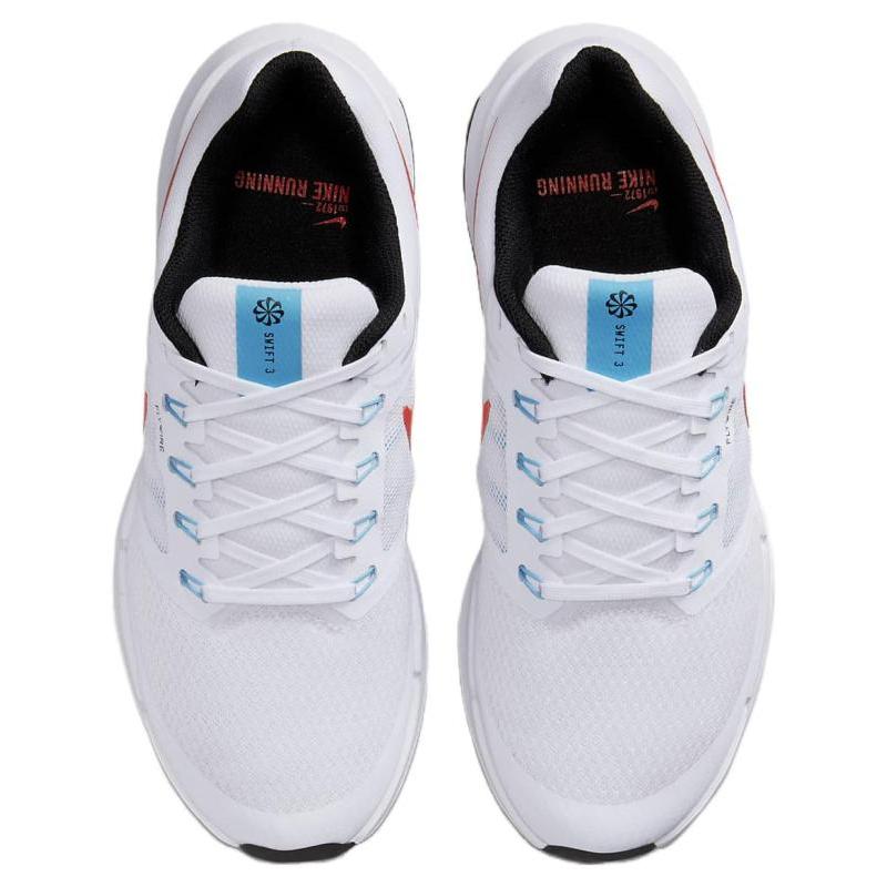 Nike Run Swift 3 Road Running Shoes 'White Red' Women's Sneakers DR2698-102