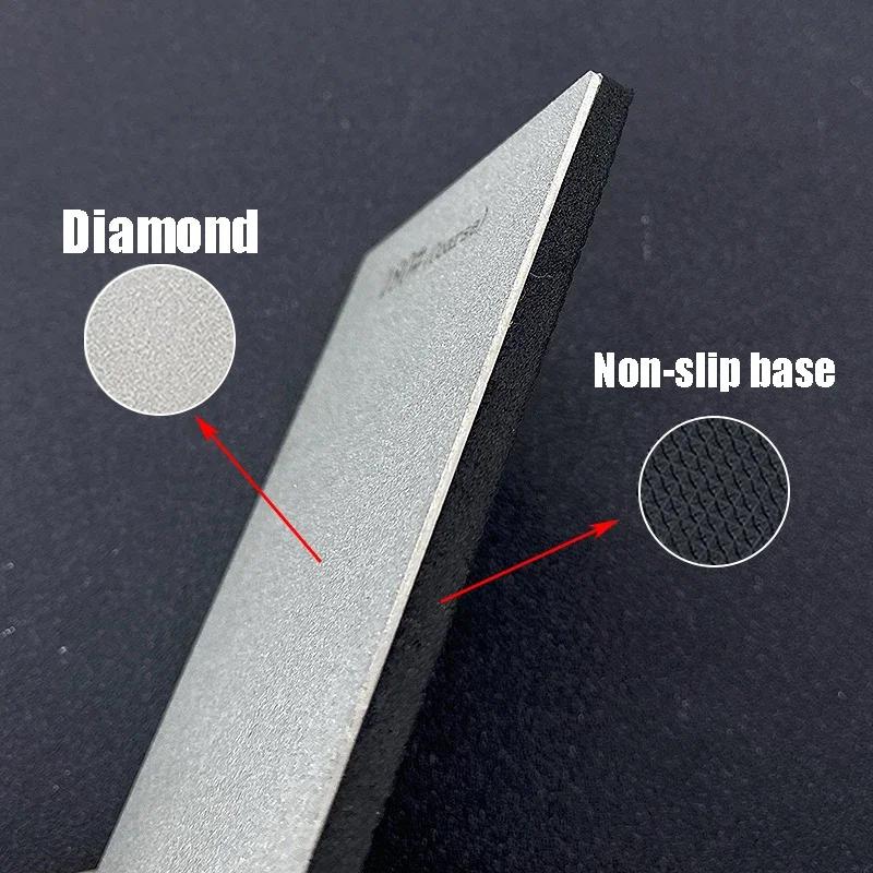 80-3000# Diamond Stone Professional Knife Sharpener Kitchen Tool Sharpening System Household Whetstone Large Size With Base Apex