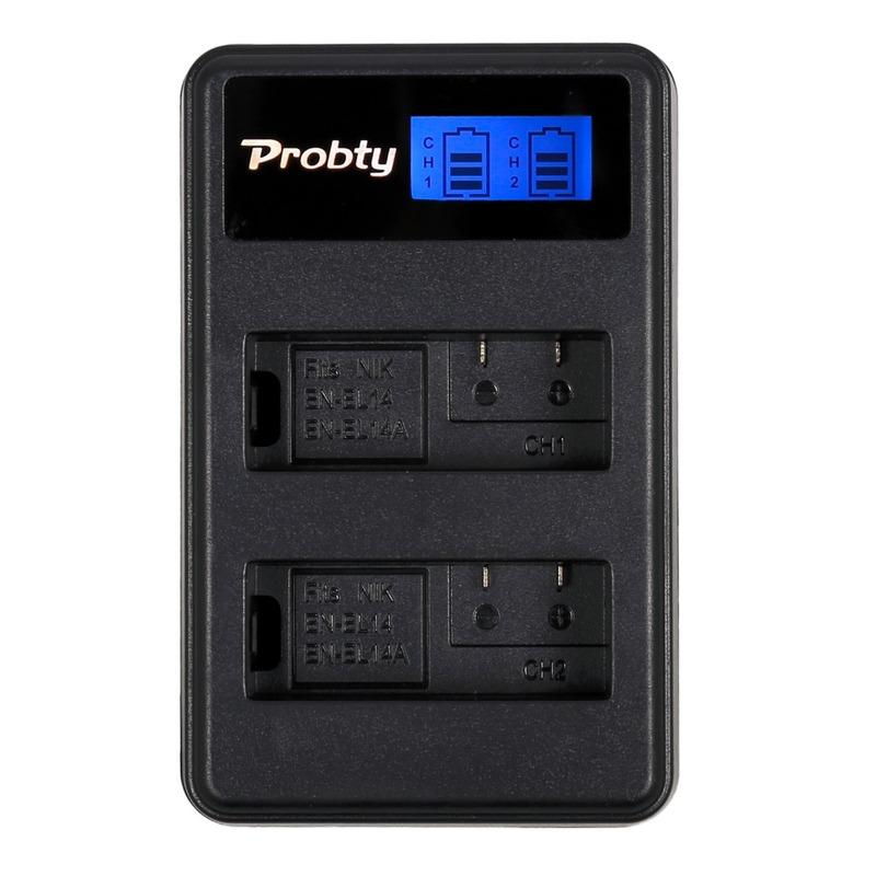 For NIKON EN EL14 EN-EL14 EN-EL14a Battery Charger MH-24 Charger P7000 P7100 P7700 P7800 D3100 D3200 D3300 D3400 CAMERA