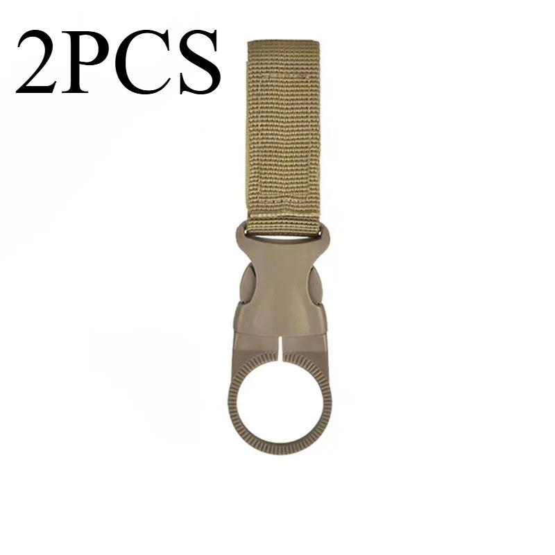 Outdoor Multi-Purpose Mesh Hook, Nylon EDC Climbing Buckle Clip, Backpack Water Bottle Holder Clip, Climbing Campsite Artifact