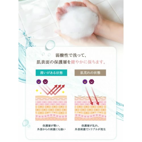 PH JAPAN Premium Feminine Wash Soap for Delicate Areas, 150ml (Powder Mint) (4 Bottles) + Hair Tie (Color Random) Set. Safe and Secure, Mildly Acidic,