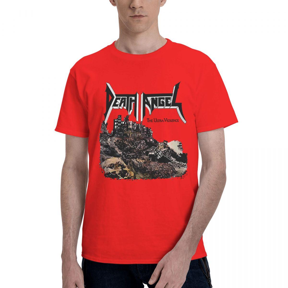 

Death Angel The Ultra Violence 100% Хлопок Повседневная Дышащая Удобная Одежда Новые Подарки И Футболки Мужские Подарки S