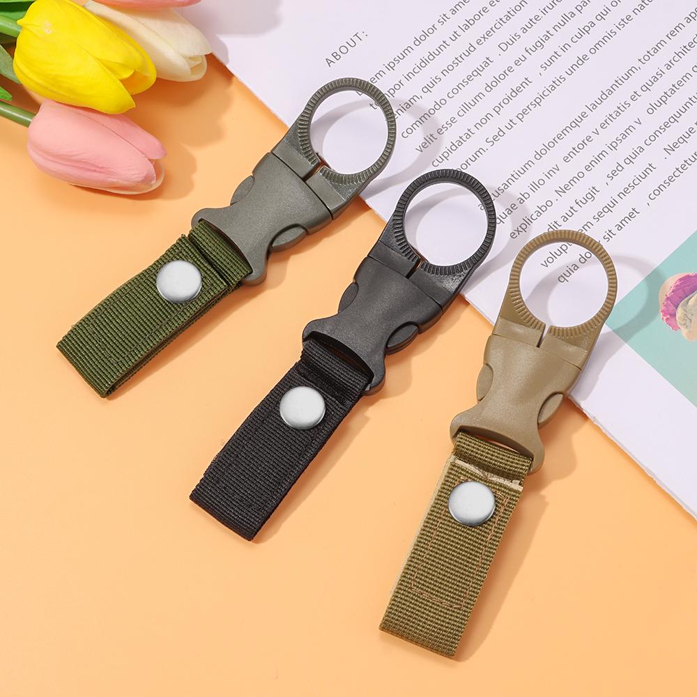 

EDC Supplies Carabiners Hang Buckle Holder Water Bottle Clip Belt Clips Keychain Carabiner Lock армія зелений колір
