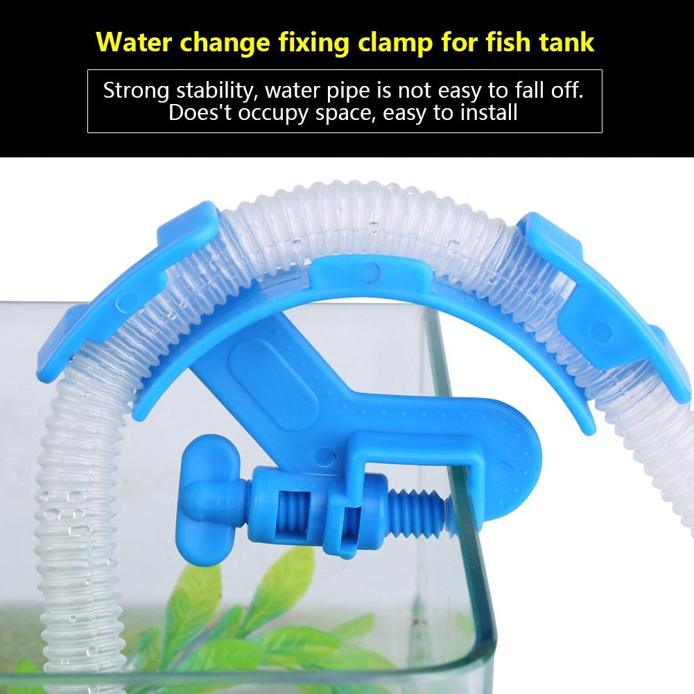 Aquarium Wasserleitunghalter Aquarium Schlauchhalter Fixierklemme Clip