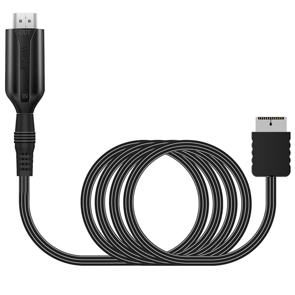 HDTV PC Full HD Audio Video Adapter Link Cable For PS2 Output Support HDMI-compatible 720P 1080 C0G6