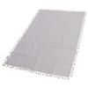 Cotton Linen Tablecloths Waterproof Oilproof Washable Wrinkle Free Tassels Rectangle Dining Table