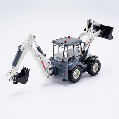 1/50 Legierung Bagger Modell Diecasts Fahrzeuge Schaufellader Hohe Simulation Gabelstapler Bulldozer Baggerlader LKW Spielzeug Für Jungen