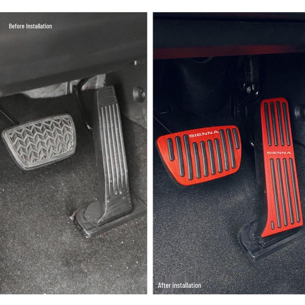 Toyota Sienna 2021-2022 Anti-slip Throttle & Brake Pedal Rest Modification Accessories