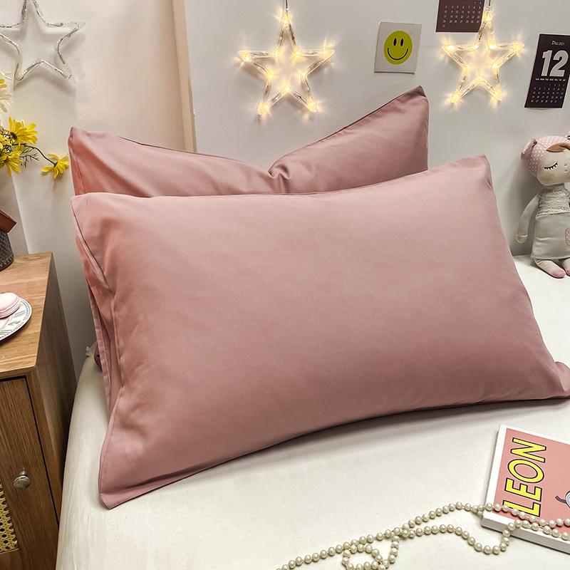 2 יחידות ציפית צבע אחיד כיסוי לכרית 48x74 ס"מ ציפית בית רך כיסוי לכרית מלבני ציפית fundas de almohada