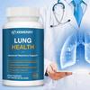 Lung Health 120 Caps Lung Cleanse & Detox, Respiratory Health, Quercetin, Cordyc
