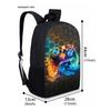 Astronaut Three Piece Set Knapsacks for Male Plus Girls Best Gifts 2D Flat  Comic School Knapsack for Youth With Premium Quality Materials