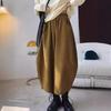 Carrot Pants Women's Wide-leg Harem Pants Spring and Summer Retro Loose Daddy Pants Bloomers