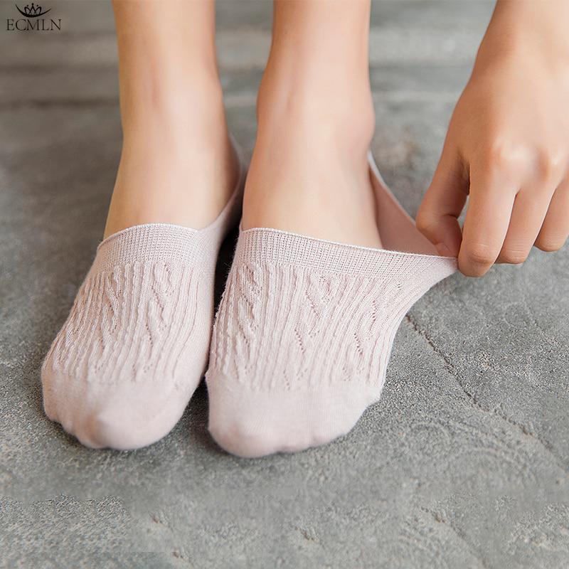 Mode Baumwolle Frauen Socken Feste Schneeflocke Softable Lustige Socken Frauen Sommer Slipper Socken Boot Socken Frauen Socken