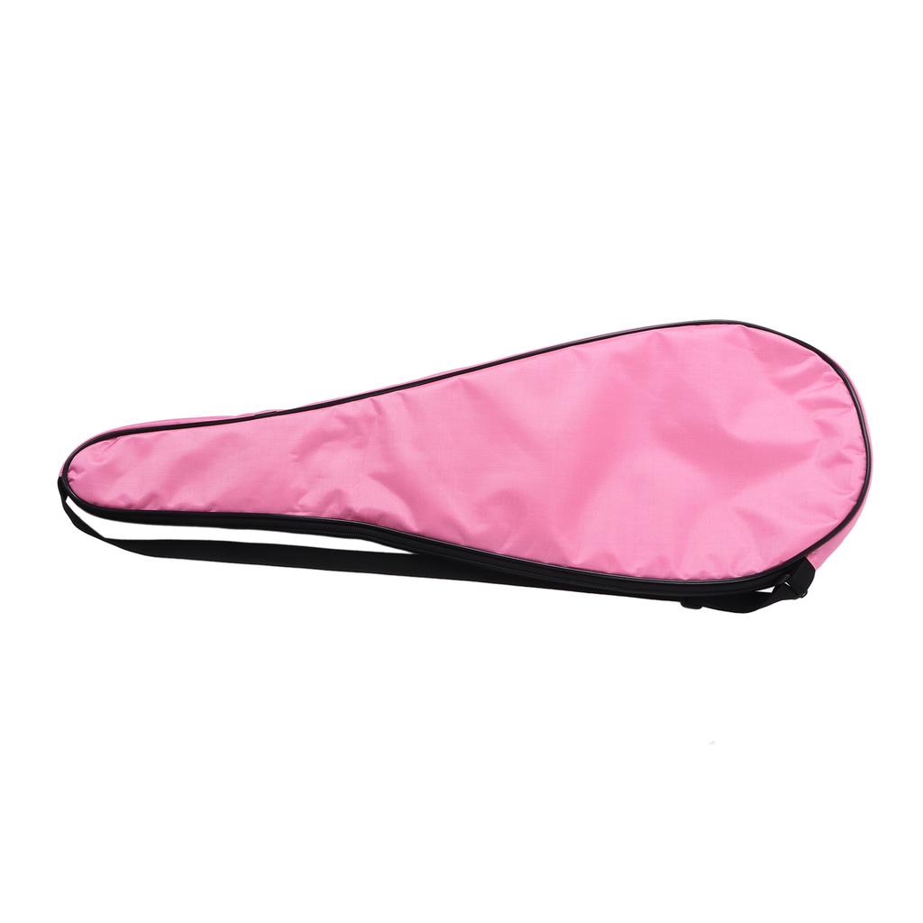 Squash Racquet Cover Bag Lightweight Padded Racket Carrying Bag with   Shoulder Strap