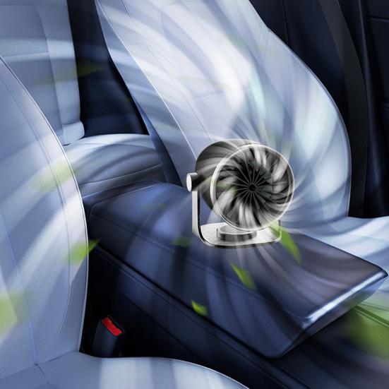 12V/24V Car Heater And Defroster 2-in-1 Portable Air Heater for Windshield Demisting Fast Heating Car Defrosting Fan with Dual Power Setting