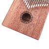 Kalimba 17 Keys Thumb Piano with Study Instruction & Tune Hammer Wood Finger Piano for Kids Adult Beginners Professional