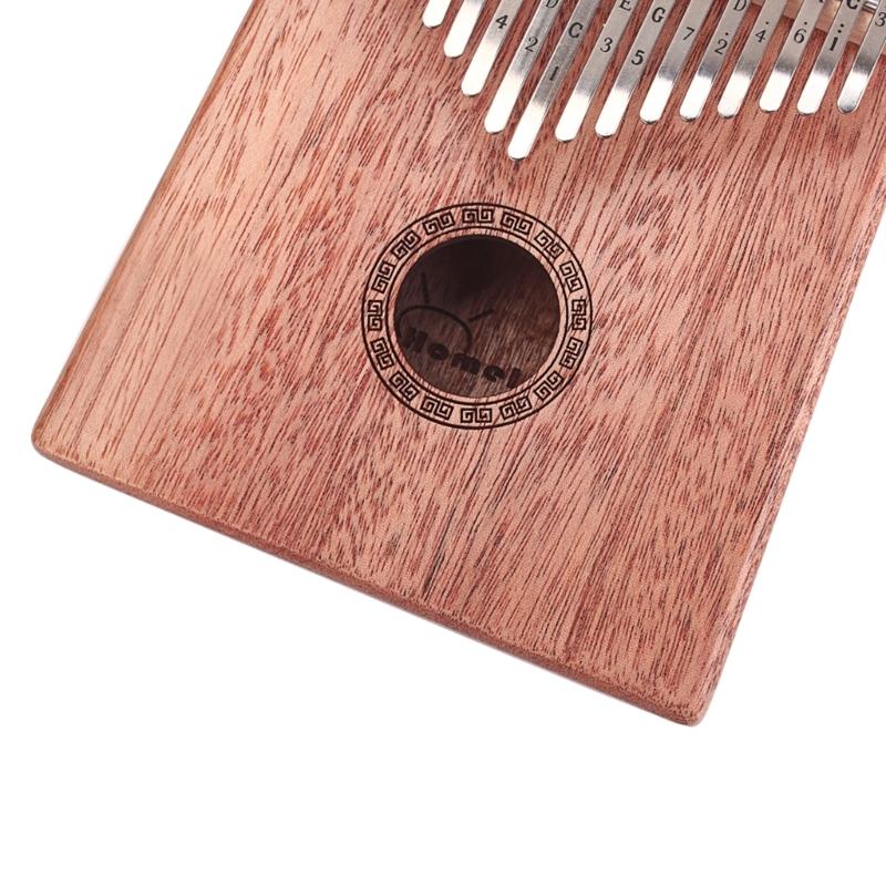 Kalimba 17 Keys Thumb Piano with Study Instruction & Tune Hammer Wood Finger Piano for Kids Adult Beginners Professional