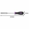 TONE Power Grip Box Driver (Deep Type) HPPGBD-10L Purple Width Across Flats 10mm