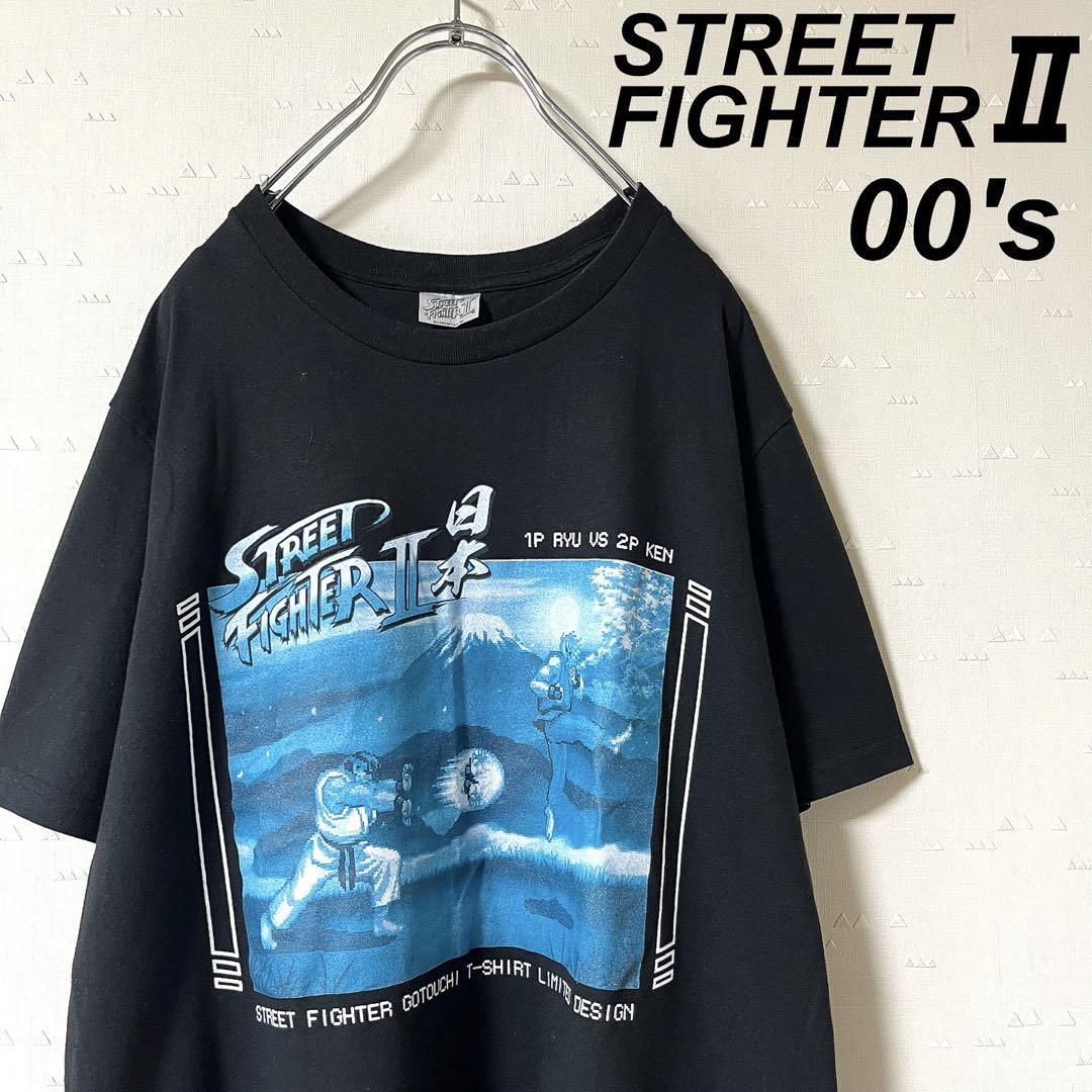 

[USED] 00 s CAPCOM Street Fighter 2 T-shirt Anime Game