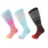 Plus Size Fat Compression Stockings Pattern Stethoscope Pills Gradient Ecg Compression Socks Fat Leg Socks Compress 3Xl 4Xl